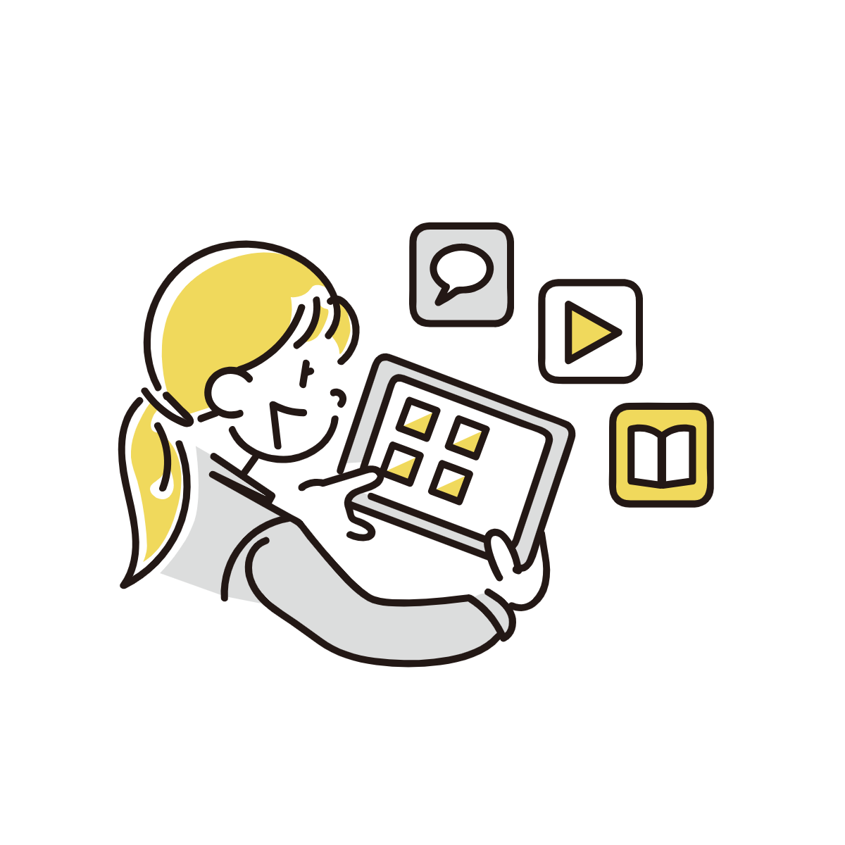 学生イメージイラスト